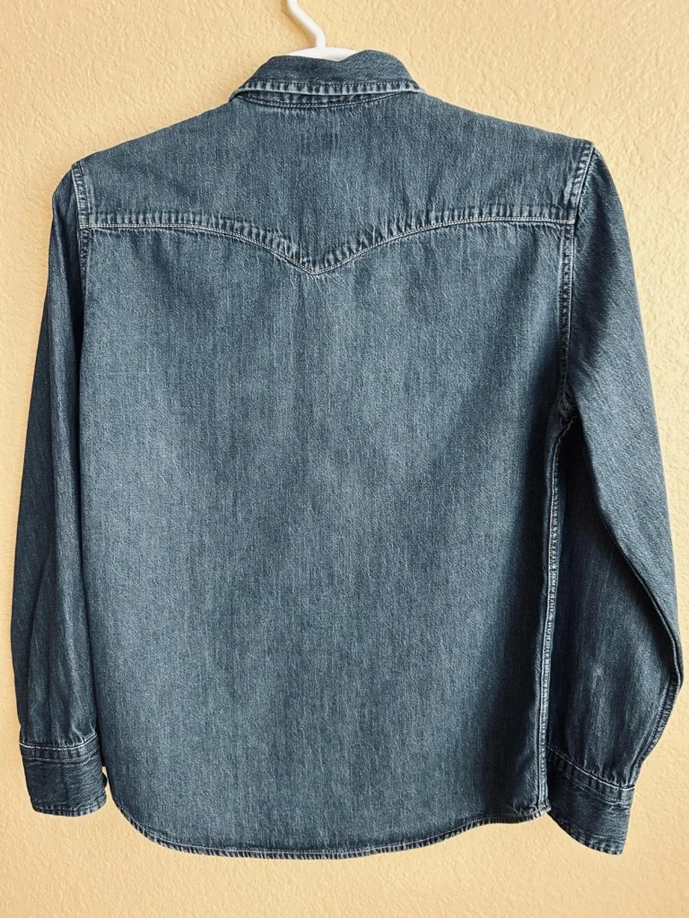 Levi's Denim Western Long Sleeve Snap Button Shirt